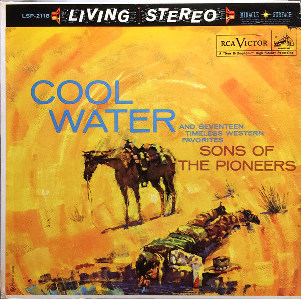 Cool Water And Seventeen Timeless Western Favorites - Sons Of The Pioneers LP