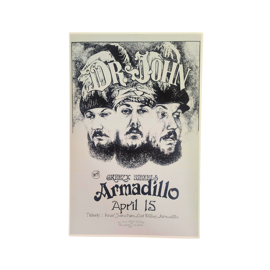 Dr. John Armadillo Poster