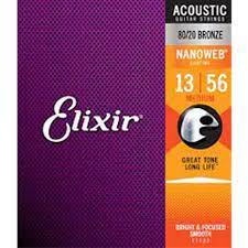 Elixir HD Light 80/20 13-56 Bronze Acoustic Guitar Strings