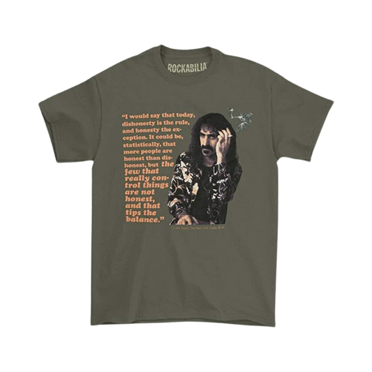 Frank Zappa Honest T-Shirt