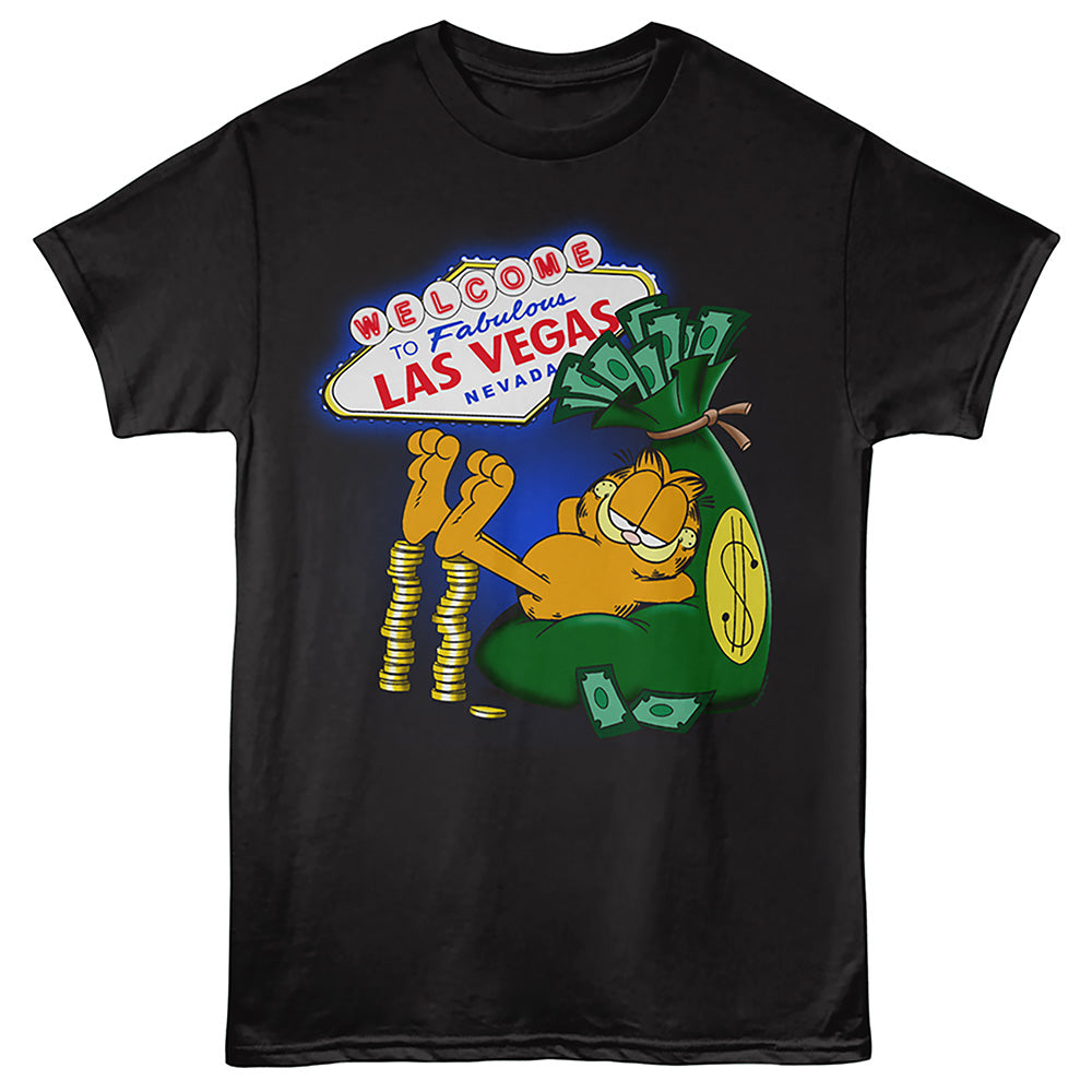 Garfield Vegas Lounging T-Shirt