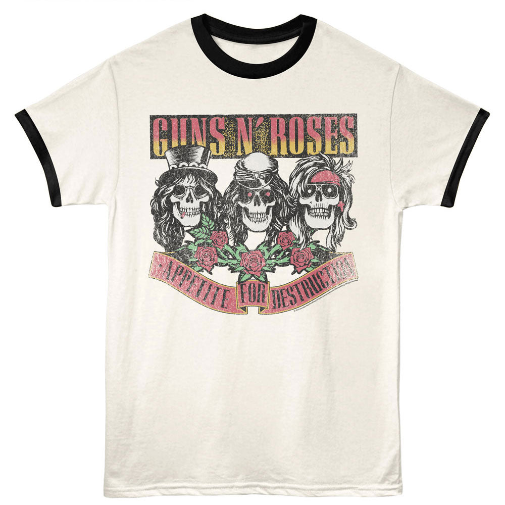 Guns N' Roses Appetite Skulls T-Shirt t-shirt