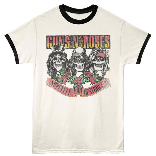 Guns N' Roses Appetite Skulls T-Shirt t-shirt