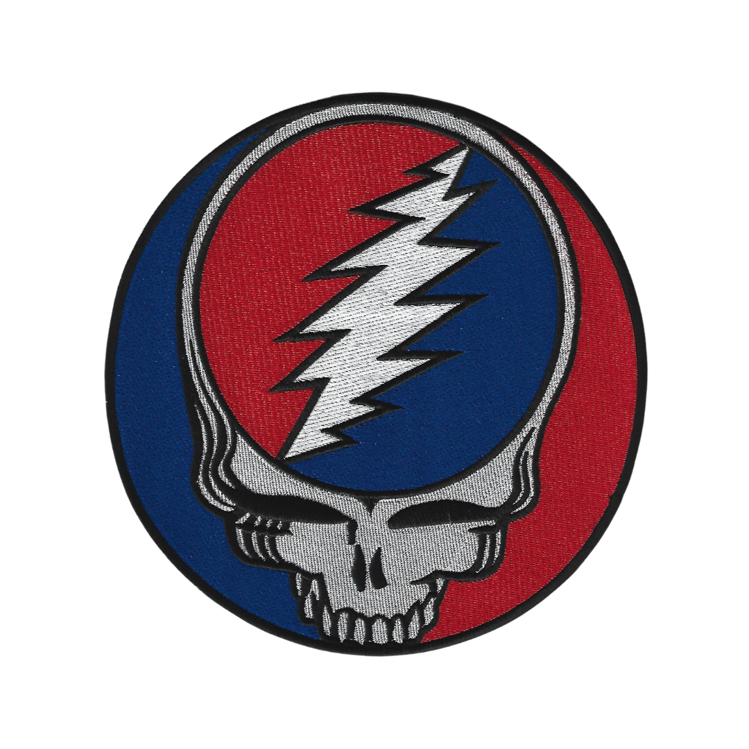 Grateful Dead Skull Back Patch