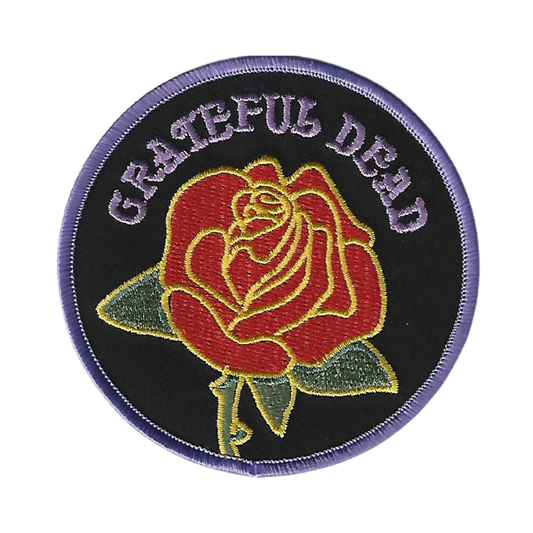 Grateful Dead Rose Patch