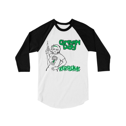 Green Day Kerplunk baseball tee