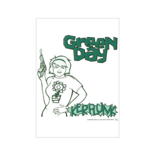 Green Day - Kerplunk Textile Poster