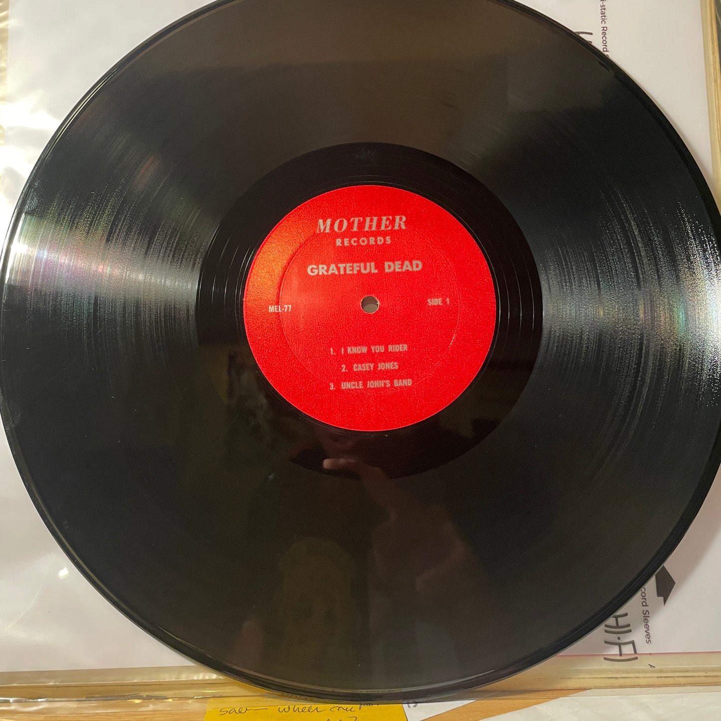Grateful Dead - Grateful Dead Recorded Live In Concert (LP, Unofficial, Very Good Plus (VG+))