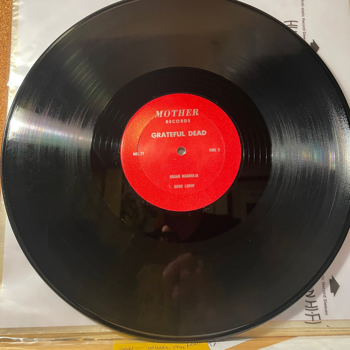 Grateful Dead - Grateful Dead Recorded Live In Concert (LP, Unofficial, Very Good Plus (VG+))