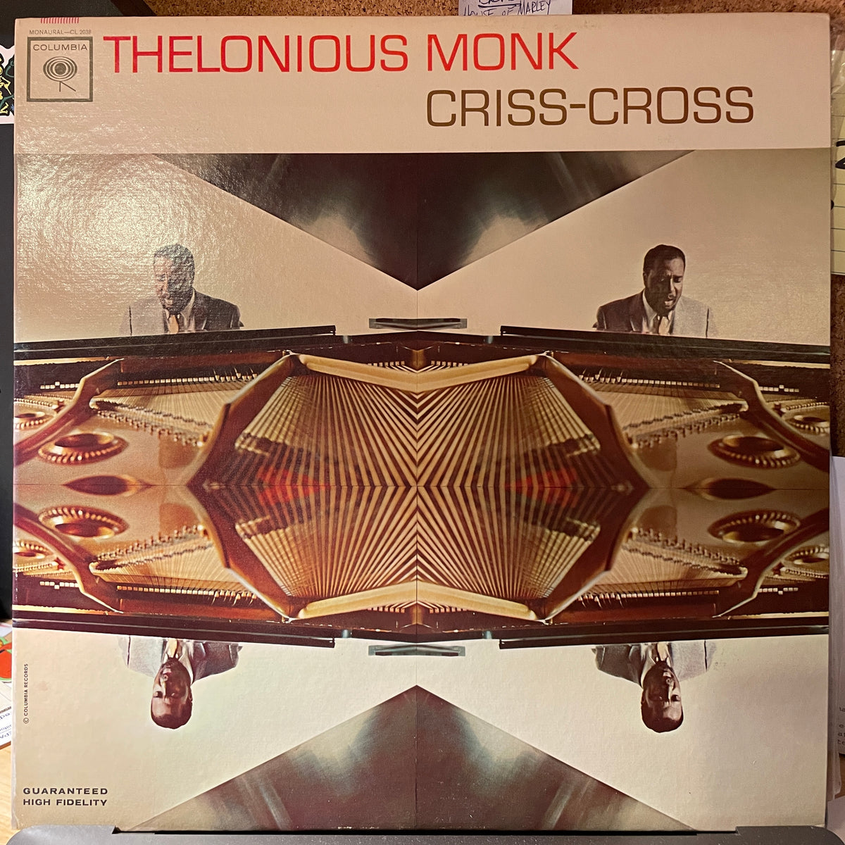 Thelonious Monk - Criss Cross LP Mono Sealed original
