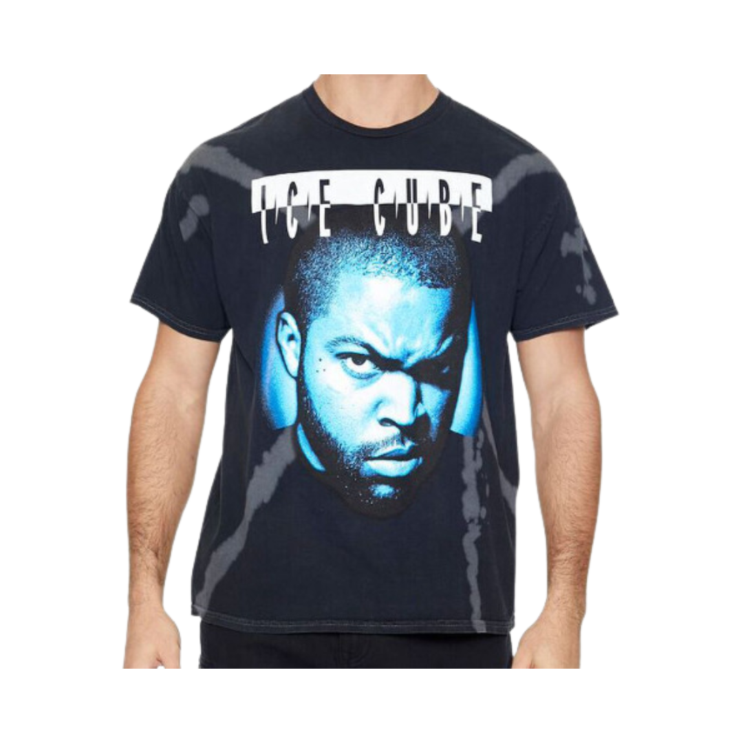 Ice Cube - Bleach Dye T-Shirt