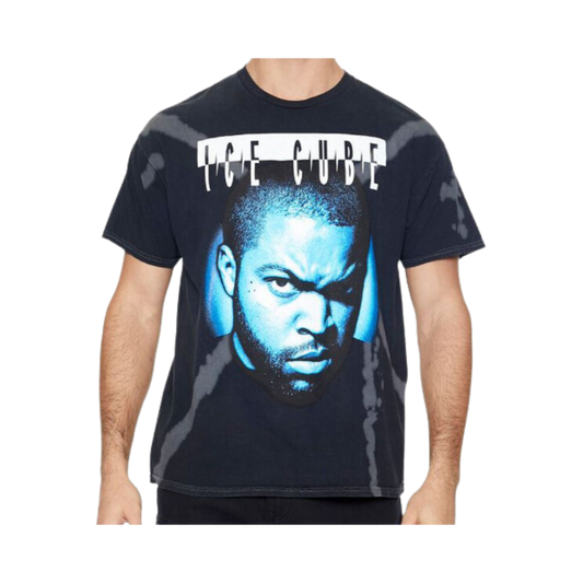 Ice Cube - Bleach Dye T-Shirt