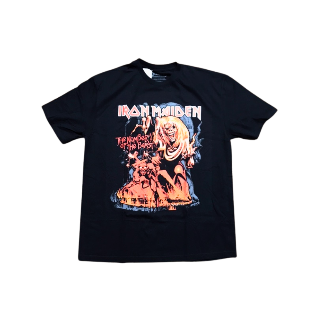 Iron Maiden - The Number of the Beast Black T-Shirt