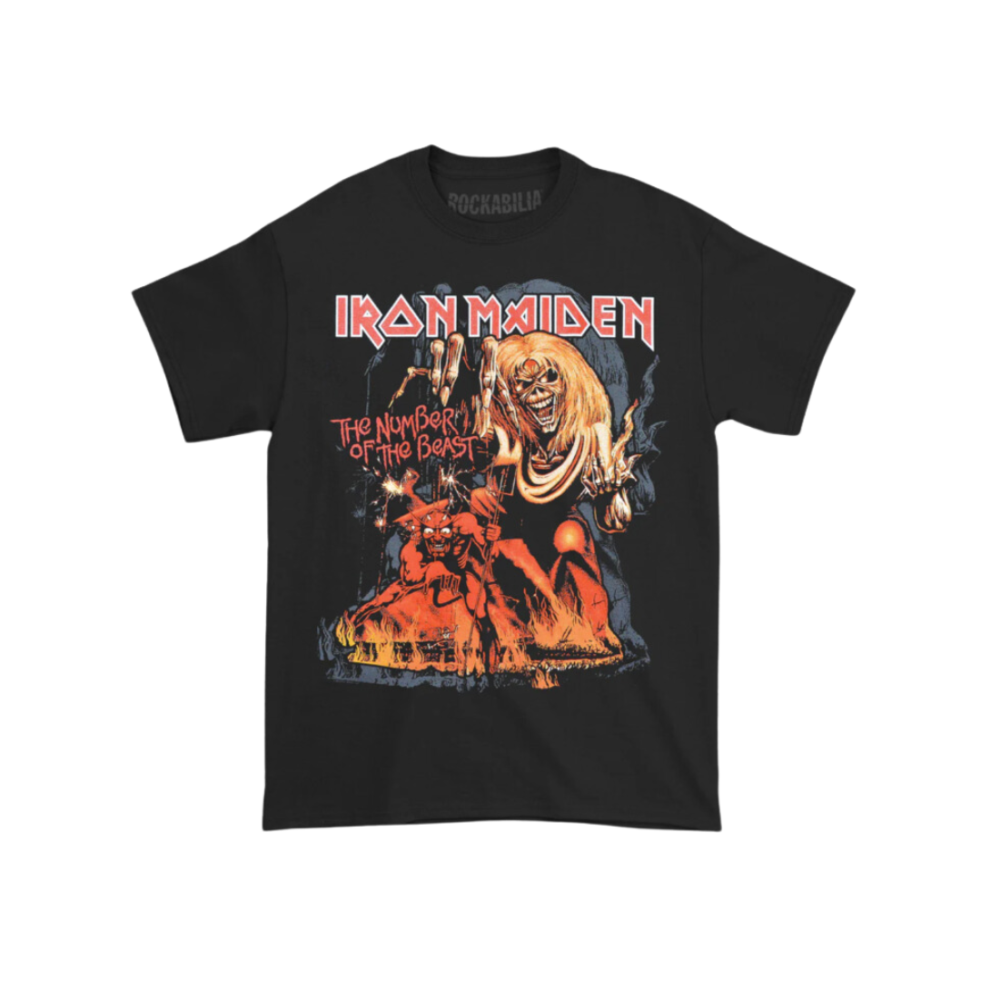 Iron Maiden Number of the Beast Graphic T-Shirt