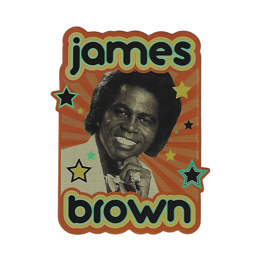 James Brown Sticker