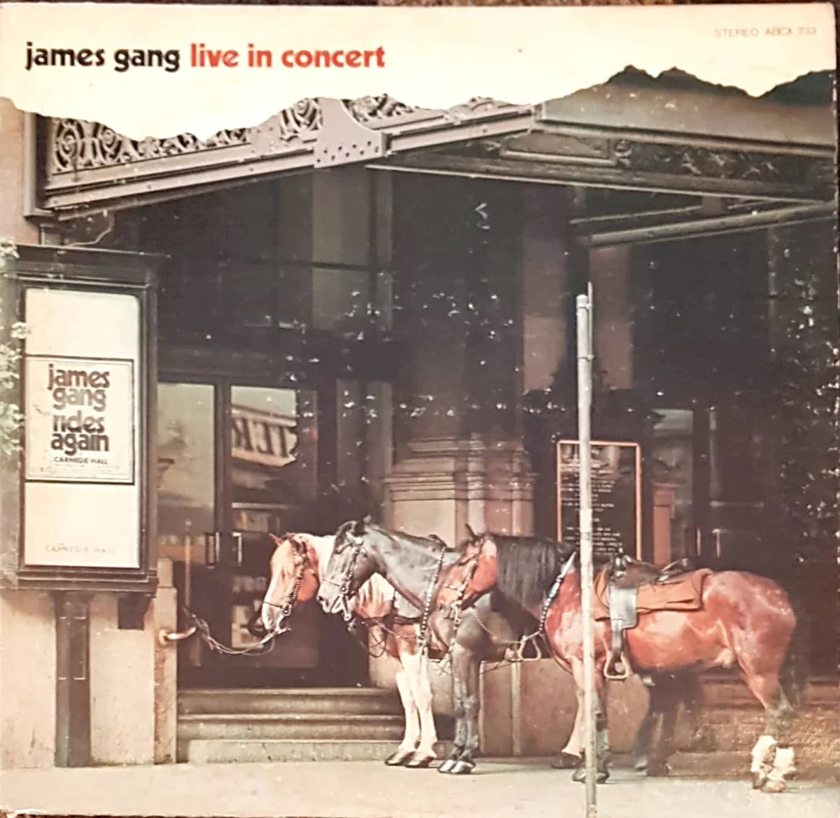 James Gang - Live In Concert LP