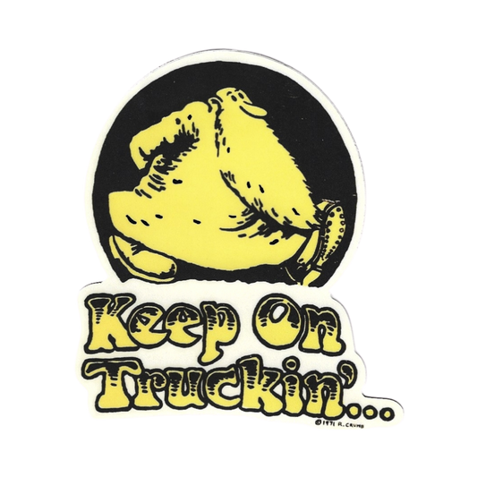 Keep on Truckin' Sticker