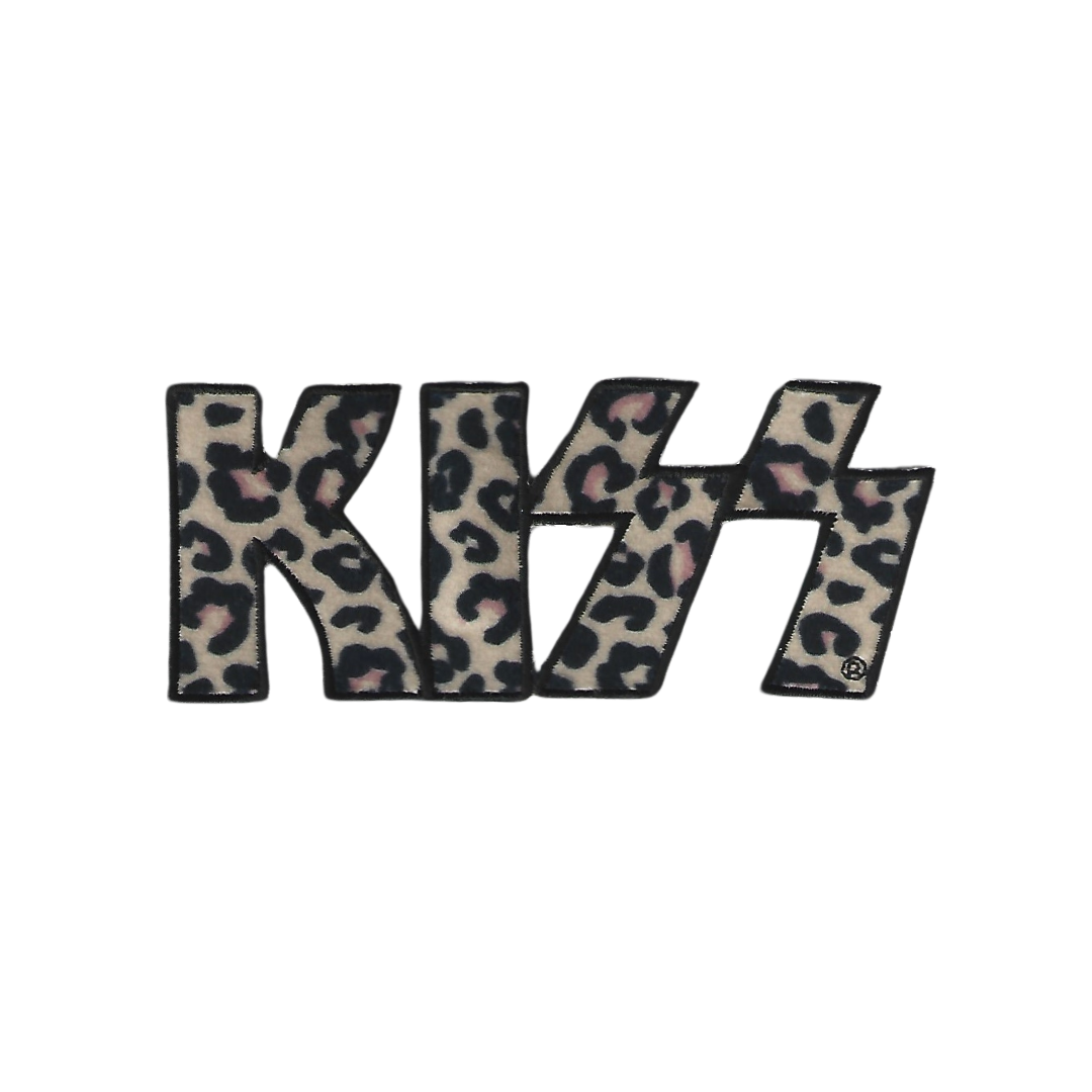 Kiss Leopard Print Patch