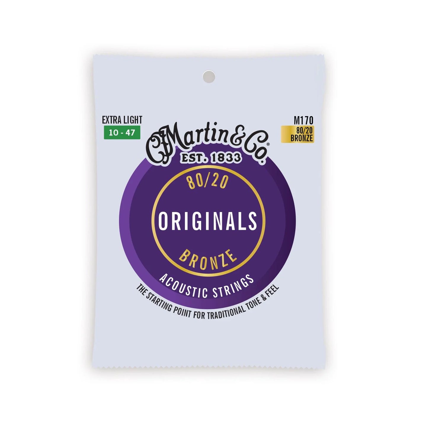 Martin & Co Acoustic Strings Extra Light 10-47 80/20 Bronze