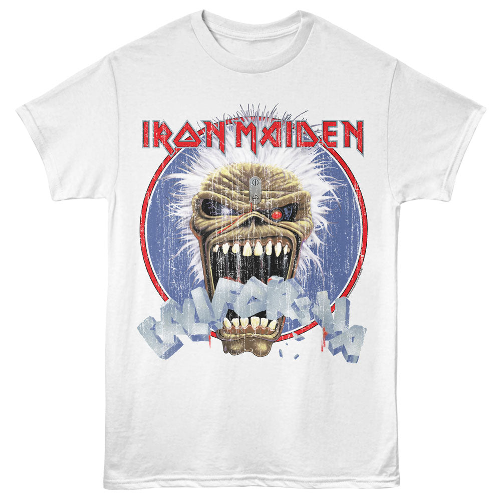 Iron Maiden Cali Stone Text T-Shirt t-shirt