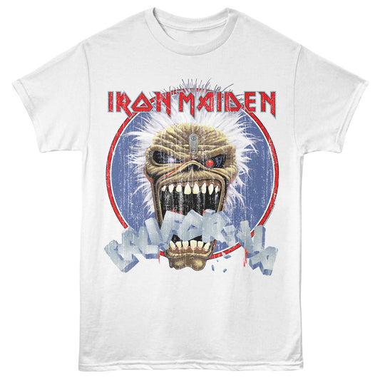 Iron Maiden Cali Stone Text T-Shirt t-shirt