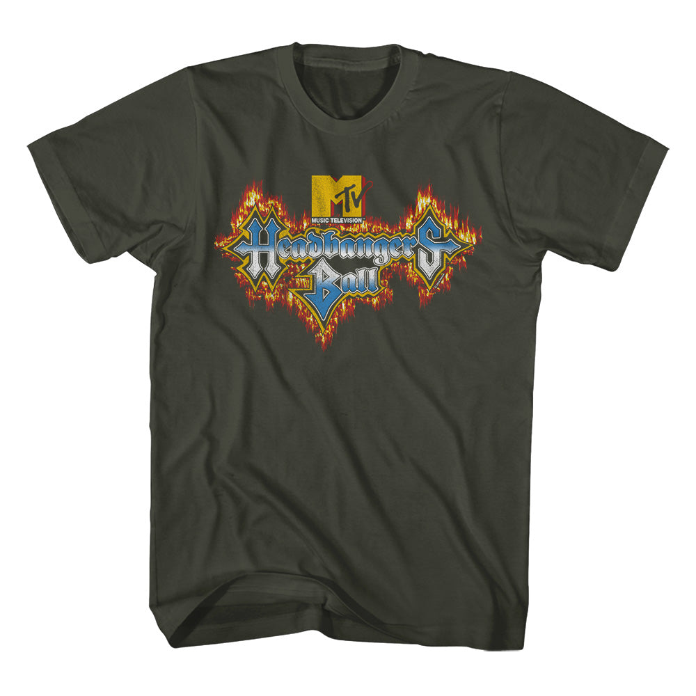 MTV Headbangers Fire Logo T-Shirt t-shirt