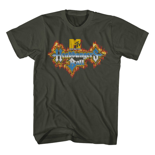 MTV Headbangers Fire Logo T-Shirt t-shirt