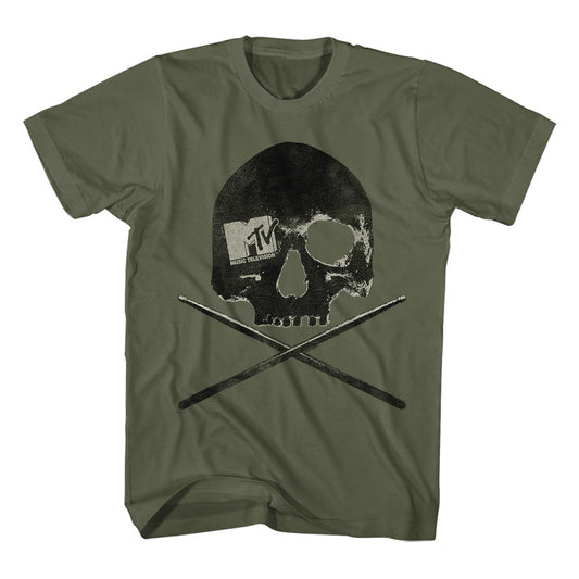 MTV Skulls and Sticks T-Shirt