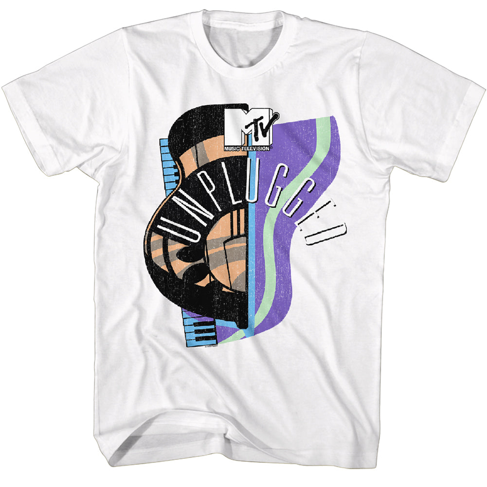 Mtv-Guitar Hat Piano T-Shirt