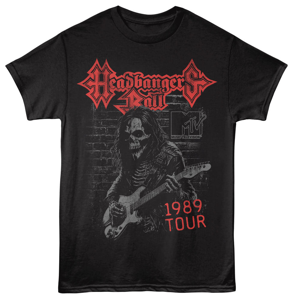 MTV Skeleton Guitar T-Shirt t-shirt