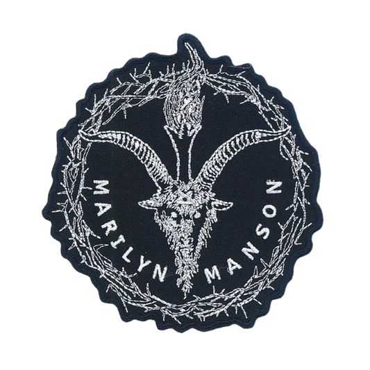 Marilyn Manson Bapho Head 3.2"x3.3" Patch