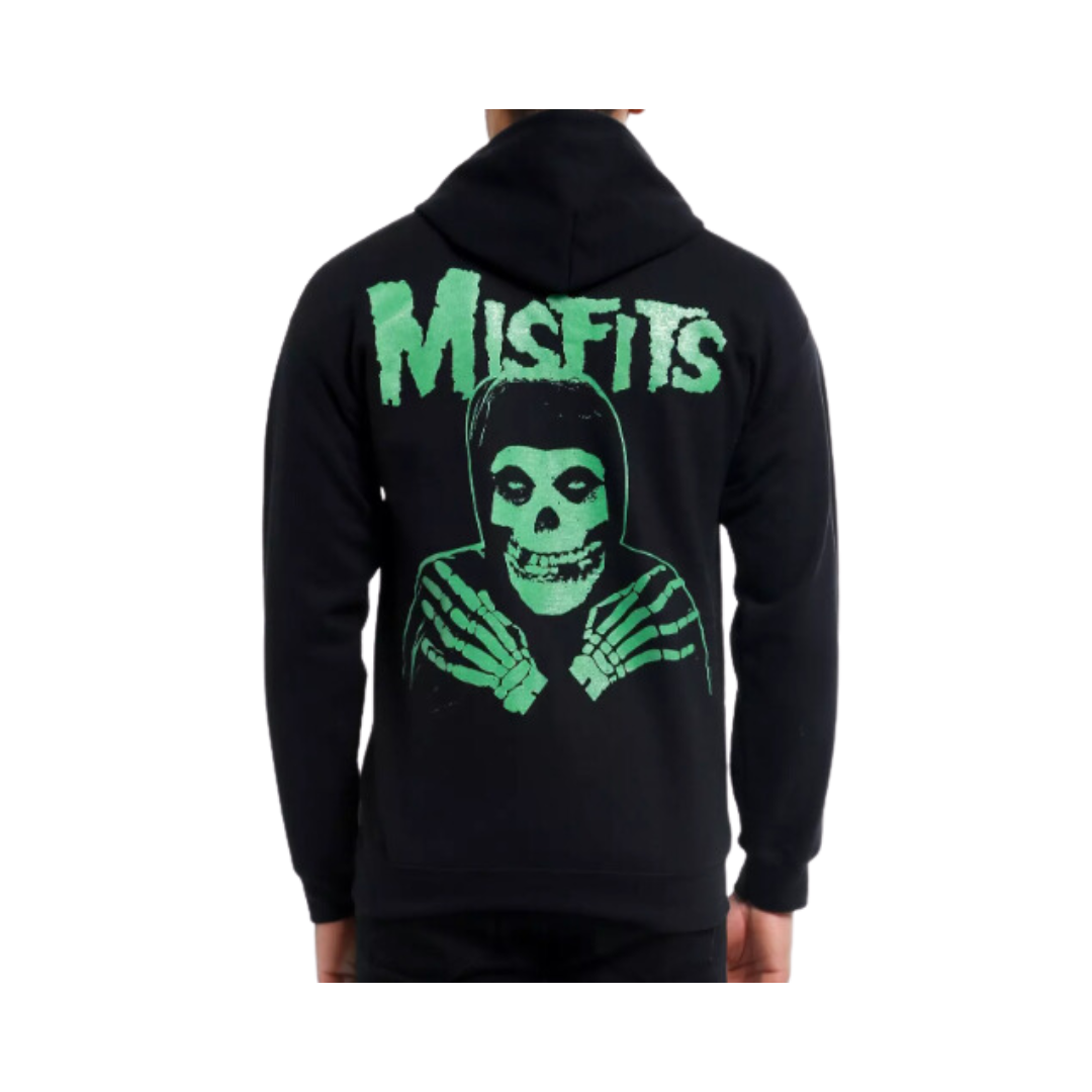 Misfits Crimson Ghost Glow-In-The-Dark Hoodie Back