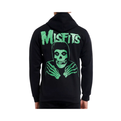 Misfits Crimson Ghost Glow-In-The-Dark Hoodie Back