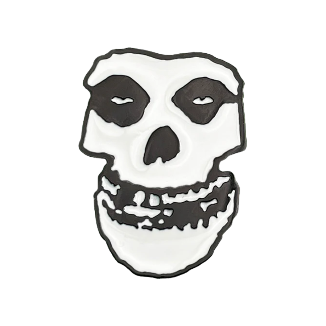 Misfits Skull 1.25" Enamel Pin