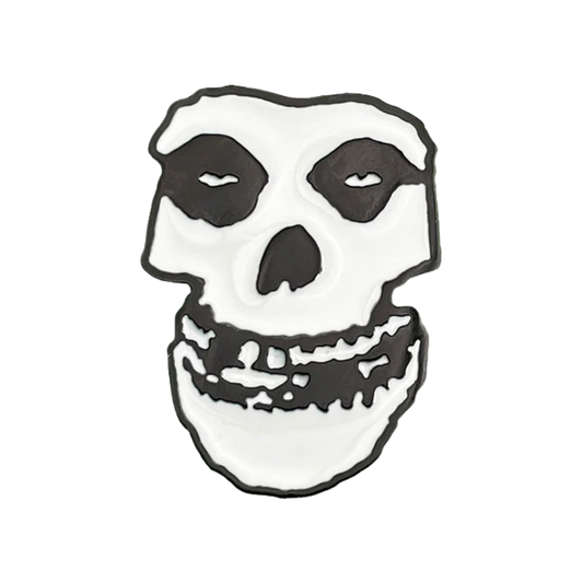 Misfits Skull 1.25" Enamel Pin