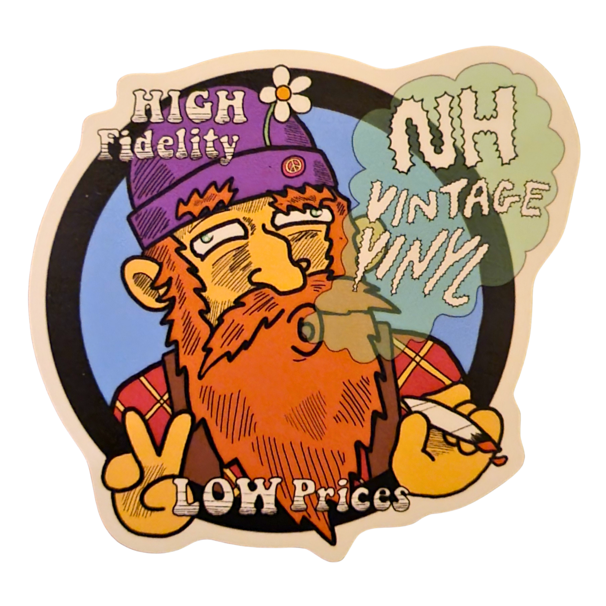 NHVV High Guy Vinyl Sticker