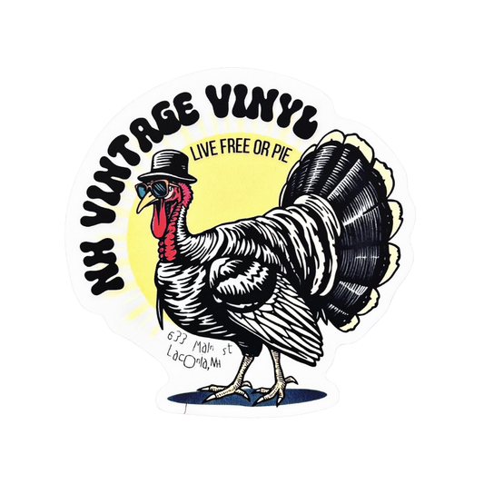 NHVV Live Free or Pie Sticker