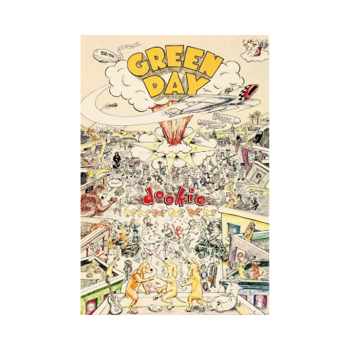 Green Day Dookie Sticker