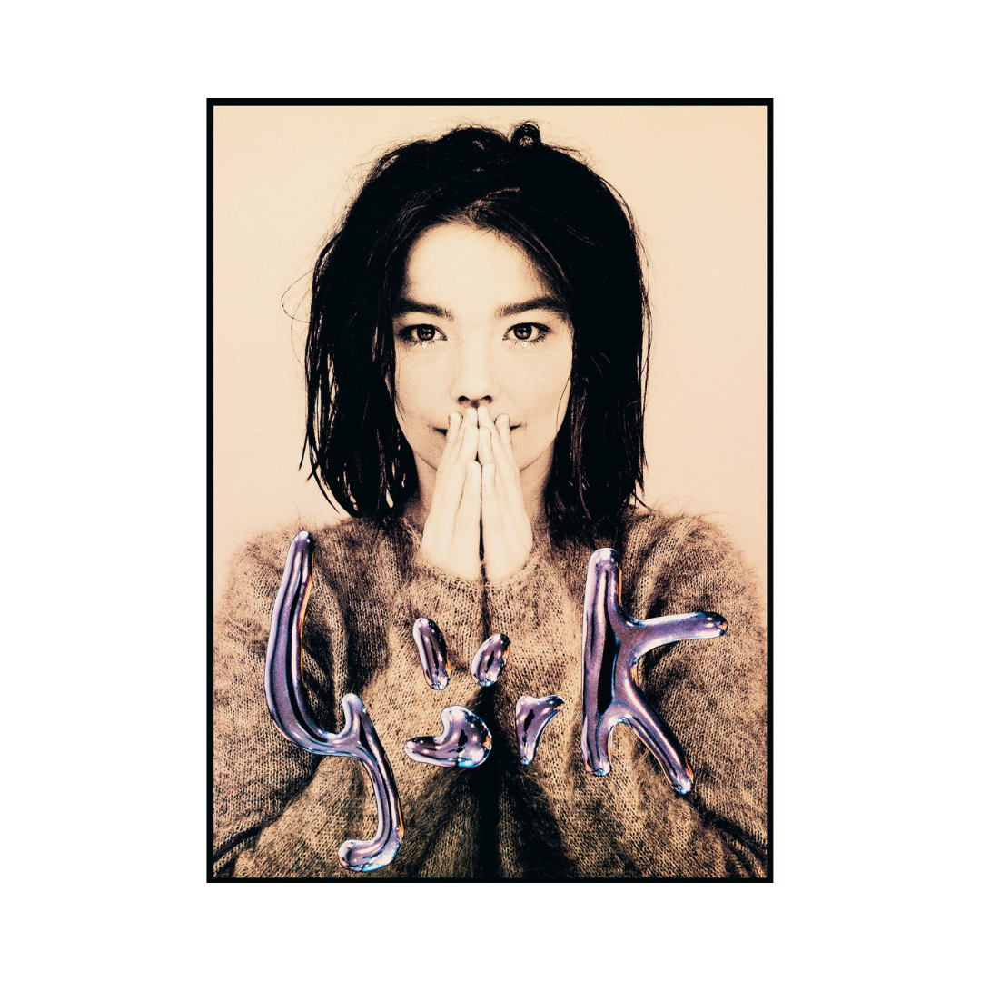 Björk Debut Sticker