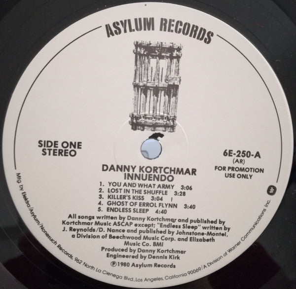 Danny Kortchmar : Innuendo (LP, Album, Promo)