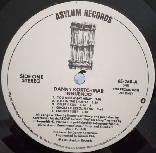 Danny Kortchmar : Innuendo (LP, Album, Promo)