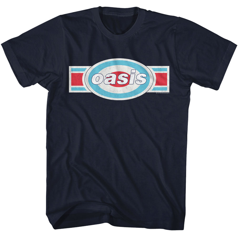 Oasis Tri Color Logo Chest T-Shirt t-shirt