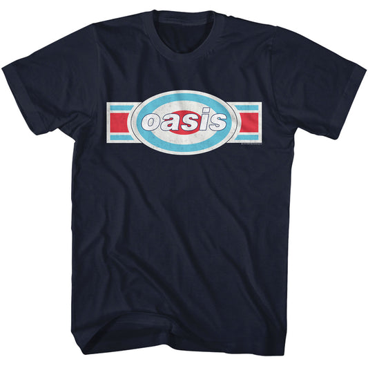 Oasis Tri Color Logo Chest T-Shirt t-shirt