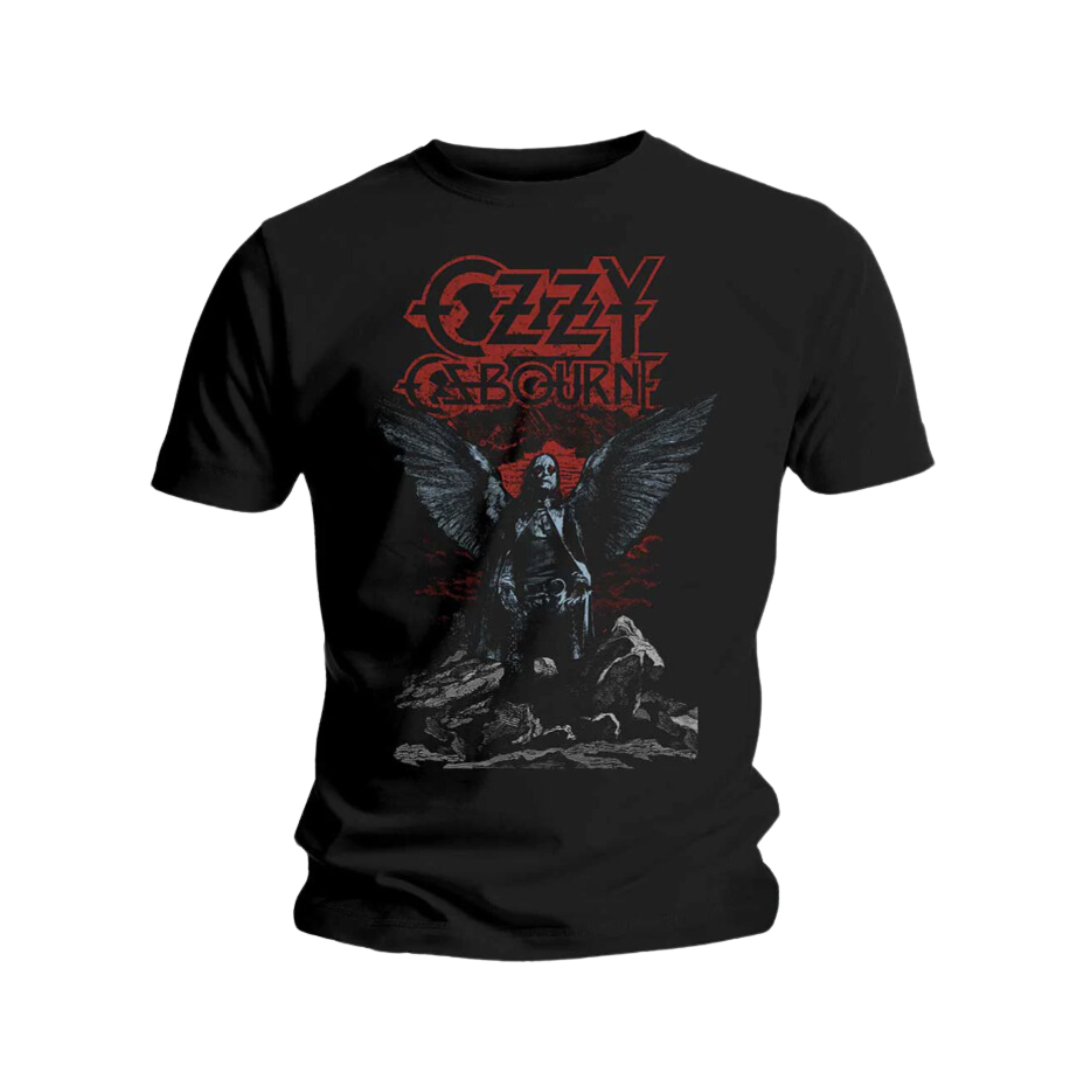 Ozzy Osbourne Angel Wings Slim Fit T-Shirt