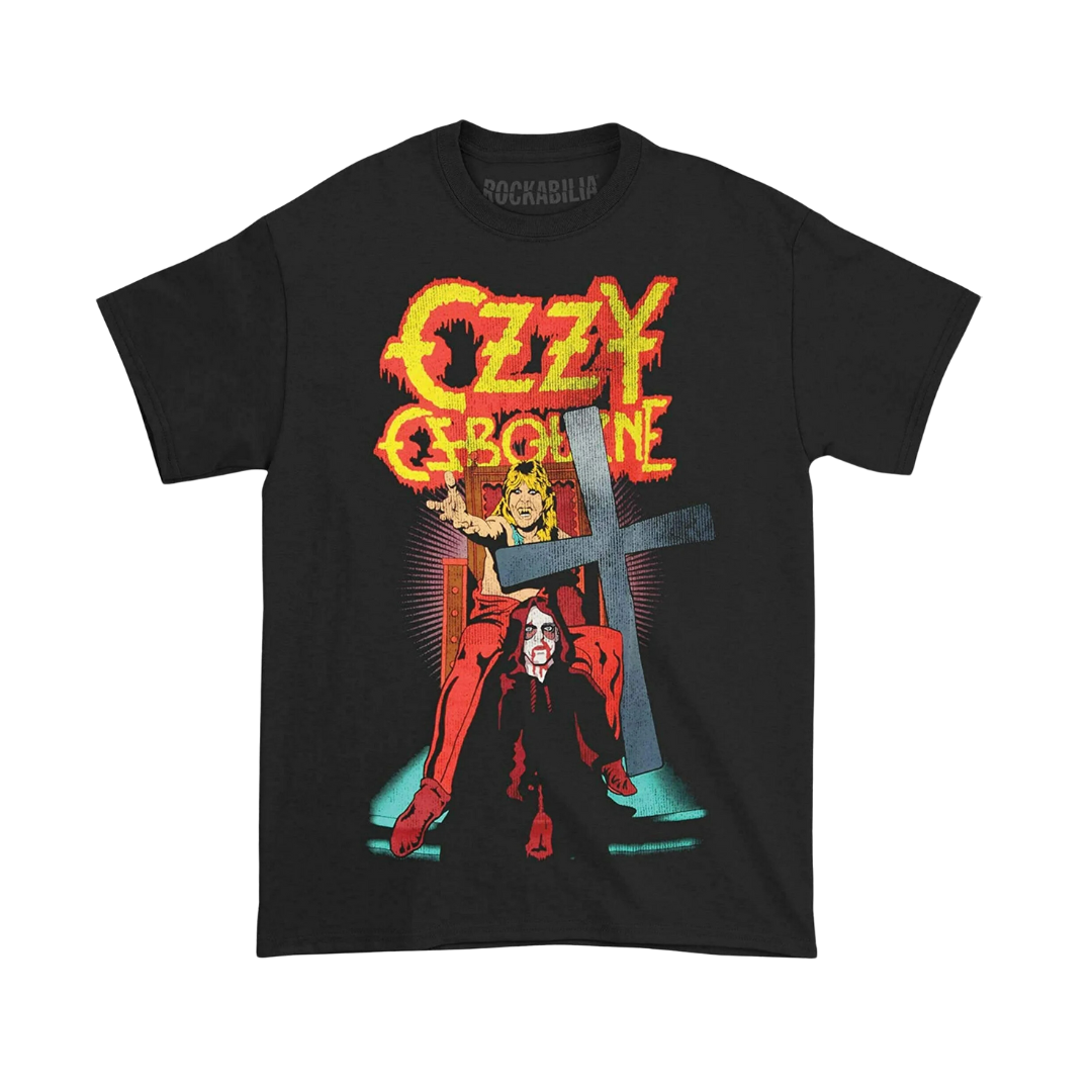 Ozzy Osbourne Men's Speak of The Devil T-Shirt 