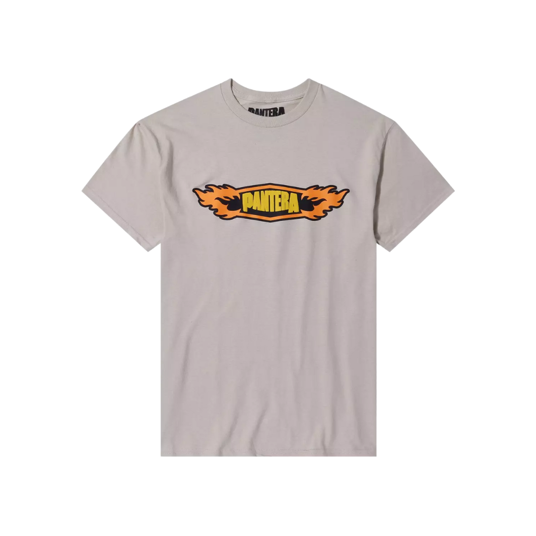 Pantera Flames Logo T-Shirt