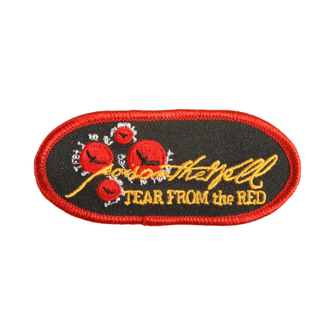 Poison the Well Tear from the Red Embroidered Patch