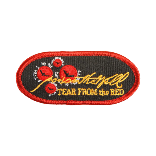 Poison the Well Tear from the Red Embroidered Patch