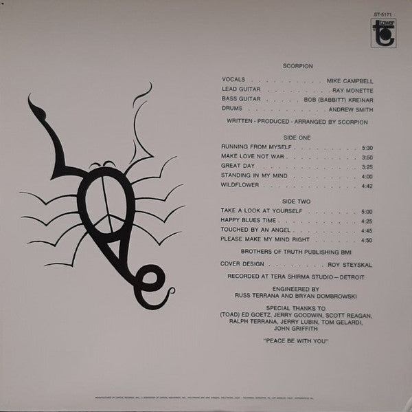 Scorpion - Scorpion (LP, Unofficial, Mint (M))