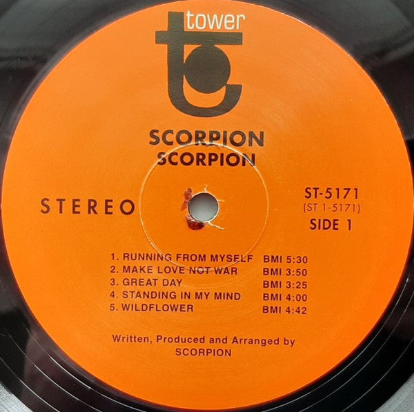 Scorpion - Scorpion (LP, Unofficial, Mint (M))